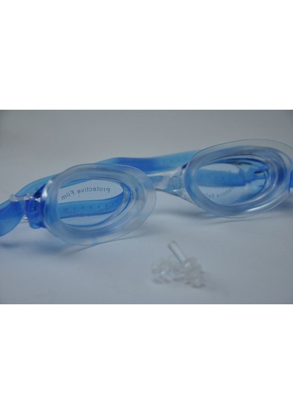 Lacivert Yetişkin Yüzücü Gözlüğü Kulak Tıkaçlı, Konforlu ve Dayanıklı fiyatları
