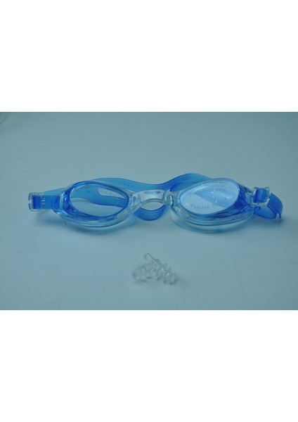 Lacivert Yetişkin Yüzücü Gözlüğü Kulak Tıkaçlı, Konforlu ve Dayanıklı fırsatları