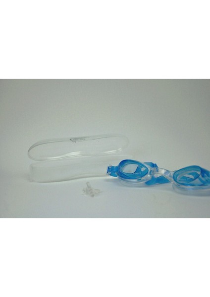 Lacivert Yetişkin Yüzücü Gözlüğü Kulak Tıkaçlı, Konforlu ve Dayanıklı indirimleri