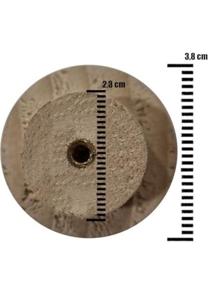 Sellbuystore Home Ahşap Mobilya Kulp 3.8 cm Roket Desenli Çekmece Kulpu 1053513 modelleri