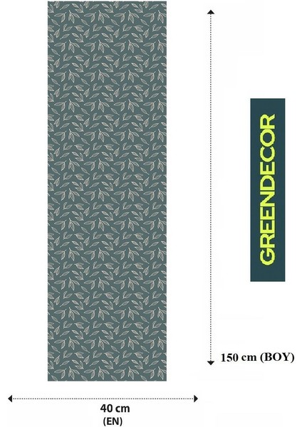 Yaprak Bohem Desenli Özel Tasarım Runner Dijital Baskılı Dekoratif Masa Örtüsü Modern Ev Dekorasyonu fiyatları