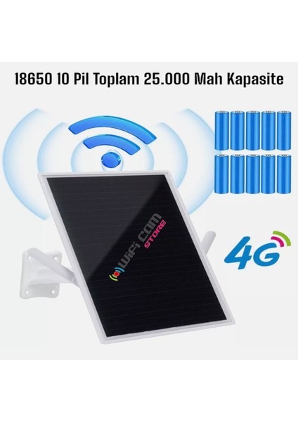 Solar Enerjili 3g/4g Dış Mekan Wıfı Router Modem Seti Sim Kart Ile Kullanım