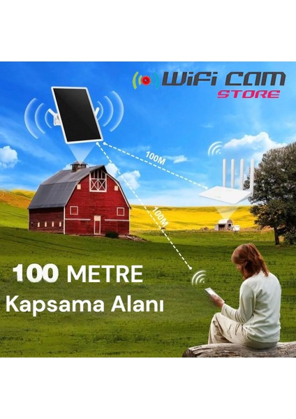 Solar Enerjili 3g/4g Dış Mekan Wıfı Router Modem Seti Sim Kart Ile Kullanım