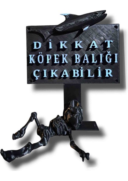 Akvaryum Süsü Dekoru Iskelet Detaylı Dikkat K.B. Çıkabilir Dekoru 12 cm