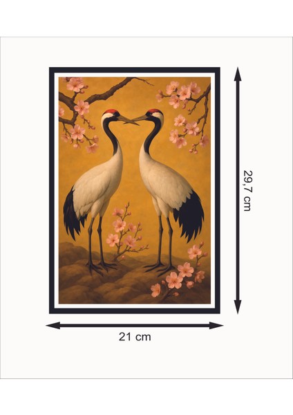 Leylekler Retro Mdf Duvar Dekarasyon Tablosu fiyatları