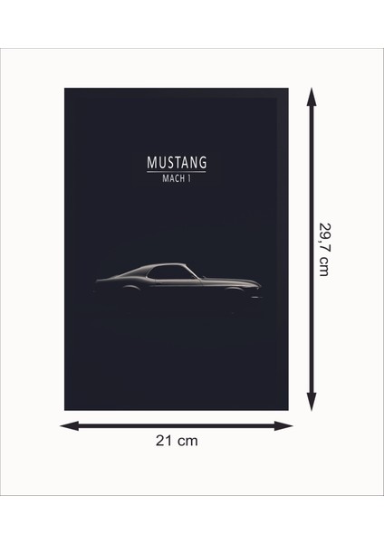 Ford Mustang Retro Mdf Duvar Dekarasyon Tablosu fiyatları