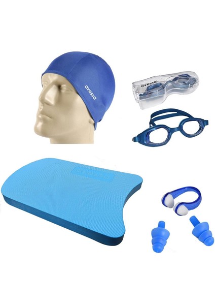 Mavi Yetişkin Yüzme Eğitim Seti - Çok Amaçlı ve Eğlenceli Öğrenme Seti
