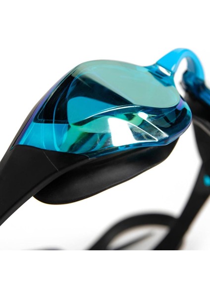 Yarış Gözlüğü Siyah Aynalı, Hafif ve Konforlu, Günlük ve Spor Kullanım Için Idealdir