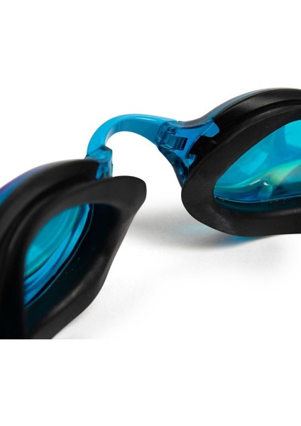 Yarış Gözlüğü Siyah Aynalı, Hafif ve Konforlu, Günlük ve Spor Kullanım Için Idealdir