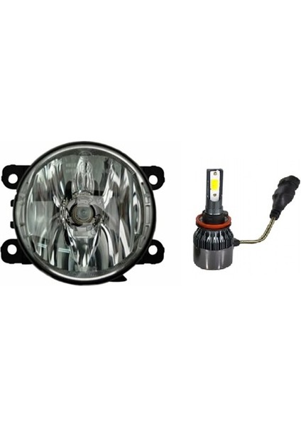 Sis Farı Sağ-Sol LED Xenon Ampüllü Clıo Iv-Captur-Mgn Iıı-Fleunce-Kng-Scenıc Iıı-Logan Iı-Duster Sandero Iı-Trafic Iı-Megane Iv 261500097R