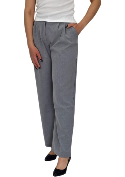 Kadın Pileli Bol Pantolon BGL-ST04352 fiyatları