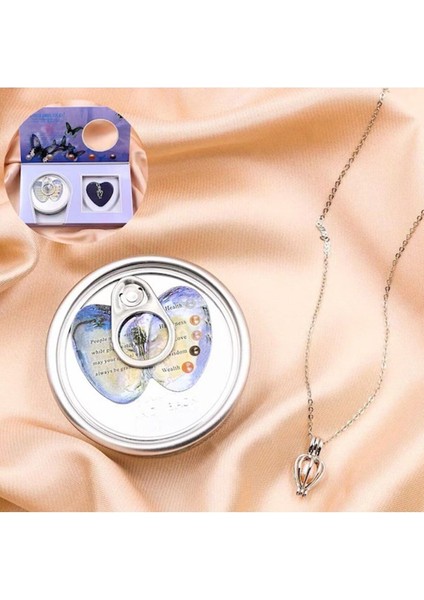 Istiridye Içinde Gerçek Inci Kolye & 3D Ahşap Samanyolu Temalı Satürn Kız Işıklı Cam Küre Hediye Seti fırsatları