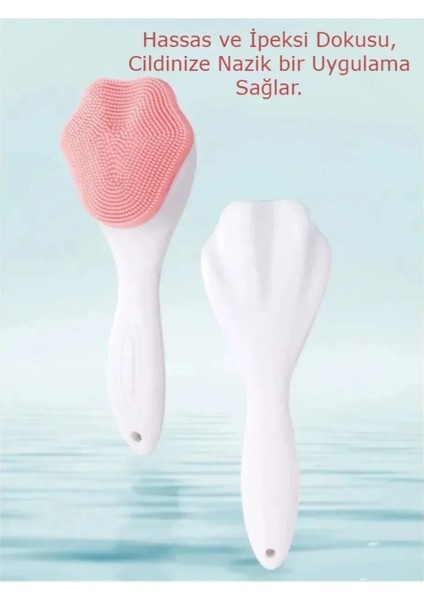 Yüz Temizleme Peeling Masaj Aleti, Yumuşak Silikon, Çok Renkli fırsatları