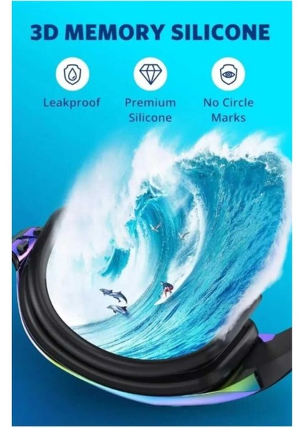 Pembe Yüzücü Gözlüğü, Antifog Özelliği ile Net Görünüm