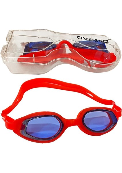 Kırmızı Yüzücü Gözlüğü Gs-7, Konforlu ve Şık Tasarım