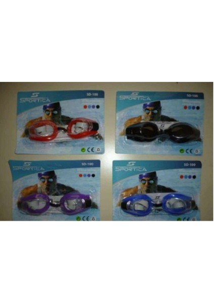 Renkli Havuz ve Deniz Gözlükleri, 4 Renk, 3 , Bir Arada Keyifli Kullanım Fırsatı fiyatları