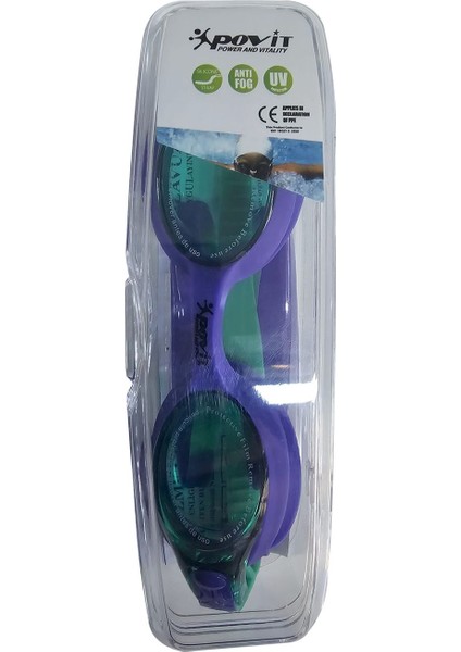 Yeşil- Mor Çocuk Yüzücü Gözlüğü, Konfor ve Şıklık Sunar fiyatları