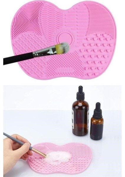 Yumuşak Silikon Makyaj Fırçası Temizleme Matı, Hijyenik ve Pratik Kullanım Sağlar indirimleri