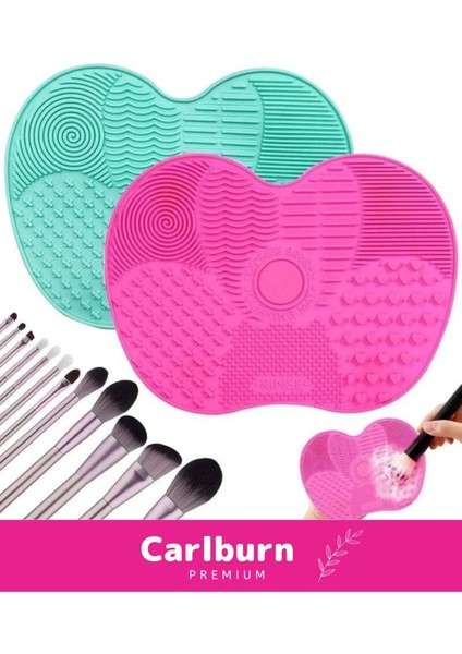 Pratik ve Yıkanabilir Silikon Makyaj Fırçası Temizleme Matı modelleri