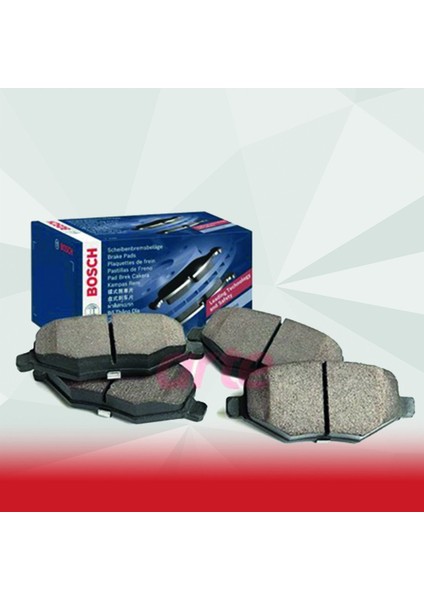Ford FUSION(2002-2012) Uyumlu | Bosch Ön Fren Balatası %100 Orijinal |