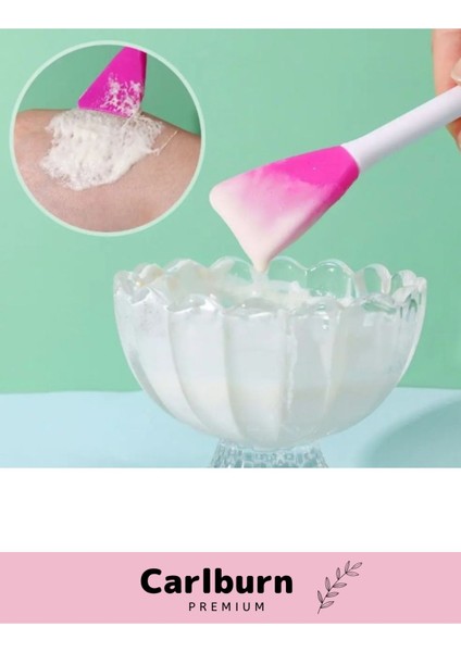 Yumuşak Silikon Yüz Temizleme ve Maske Uygulama Spatulası, Çok Amaçlı Esnek Fırça fırsatları