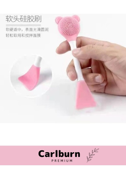 Yumuşak Silikon Yüz Temizleme ve Maske Uygulama Spatulası, Çok Amaçlı Esnek Fırça indirimleri