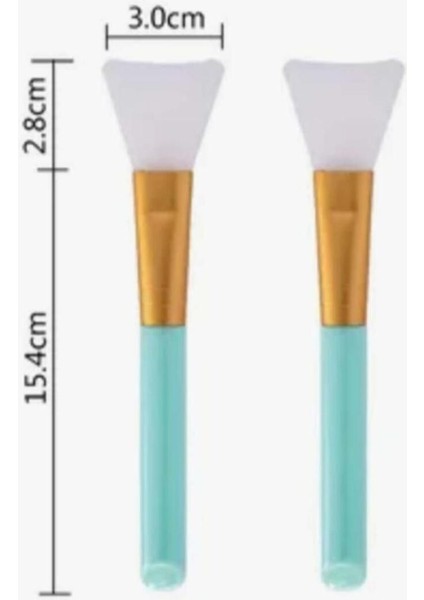 İki Parça Silikon Yüz Bakım Maskesi ve Krem Spatulası, Temiz ve Kolay Kullanım indirimleri