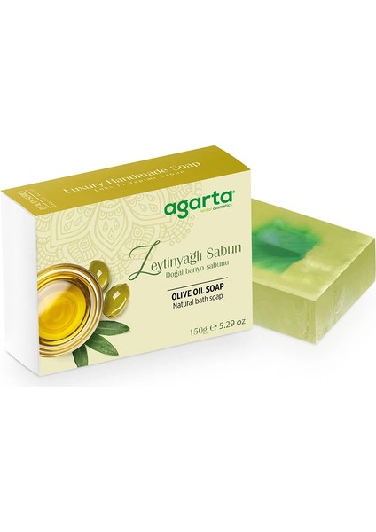Agarta El Yapımı Doğal Sabun 150GR Zeytinyağlı (3 Lü Set) fiyatları