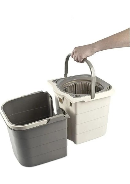 Ayrılabilir Çift Kovalı Döner Başlıklı Temizlik Seti 360° Mop Vileda fiyatları