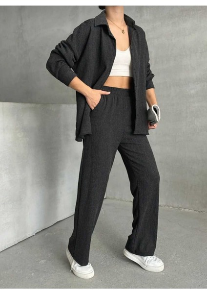 Kadın Dokulu Alt Üst Gömlek Takım indirimleri