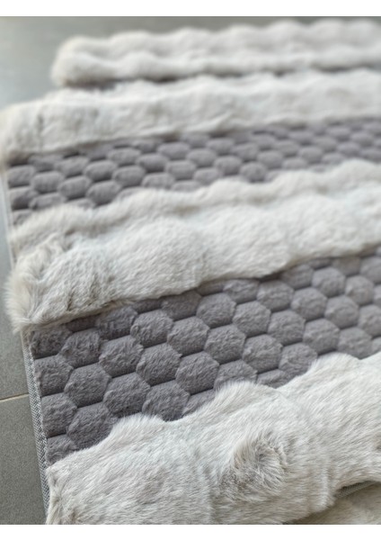 Serante Tavşan Tüyü, Kaymaz Taban, Pofuduk, Yumuşacık, Yıkanabilir 2'li Banyo Paspası fiyatları