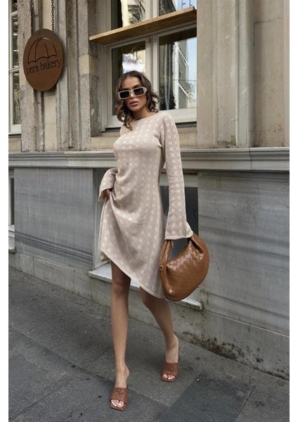 Chloe Ajurlu Sırt Dekolte Elbise 2760