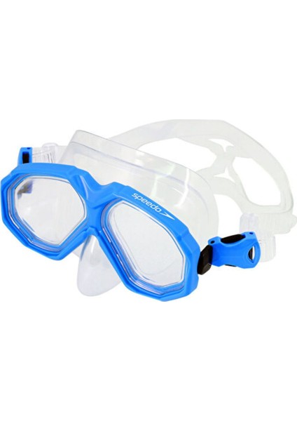 Mavi Unisex Yüzücü Gözlüğü, Çift Lensli, Rahat ve Şık Tasarım