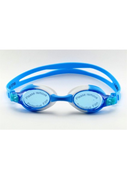 Çocuklar Için Mavi Silikon Havuz ve Deniz Yüzücü Gözlüğü