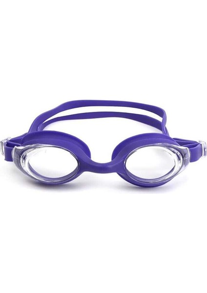 Mor Renkli, Rahat ve Şık Yüzücü Gözlüğü, Suya Dayanıklı ve Konforlu Tasarım