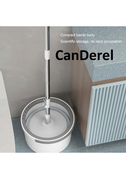 Temiz ve Kirli Su Ayıran Yuvarlak Mop Seti, Paspas Kenarlık ve Hediye Bezli fiyatları