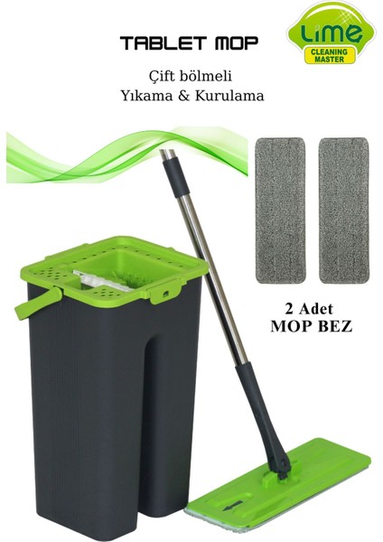 Yumuşak Mikro Fiber Temizlik Paspası Seti - 2'li, Garantili, Kolay Kullanım
