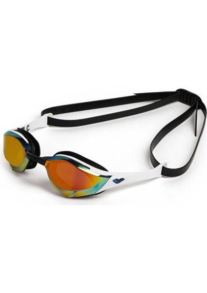 Yarış Gözlüğü, Aynalı, Şık ve Konforlu Tasarım, Beyaz Renk