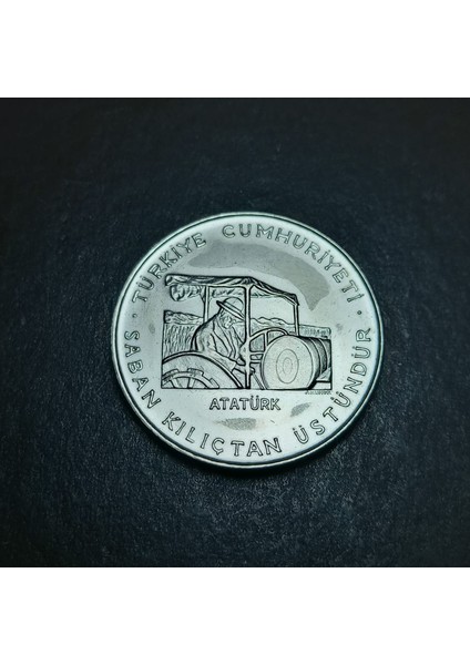 39963682634 Prof Baskı 2½lira 1970 Fao Saban Kılıçtan Üstündür Eski Madeni Para fiyatları