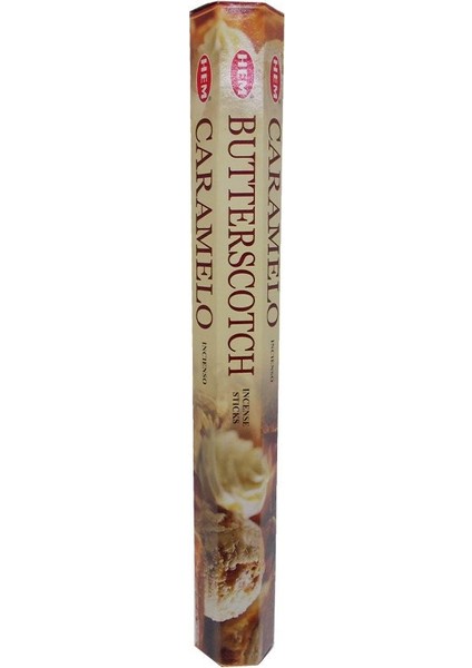 Karamela Kokulu 20 Çubuk Tütsü - Butterscotch fiyatları