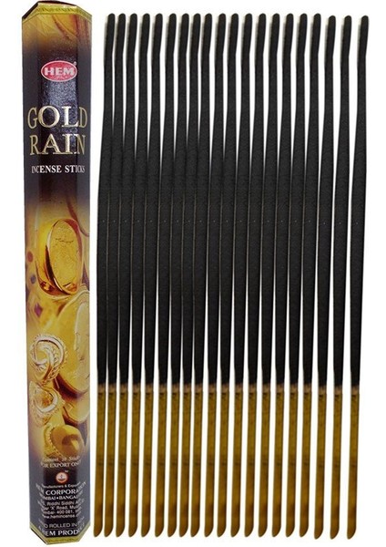 Altın Yağmuru 20 Çubuk Tütsü - Gold Rain fiyatları