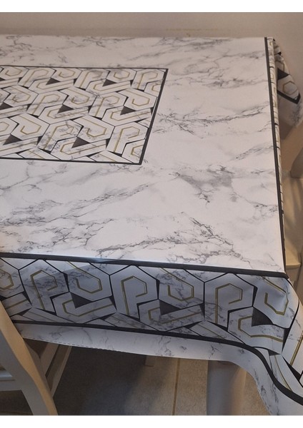 Dora Pano Elyaf Tabanlı Pvc Muşamba - Desenli Silinebilir 120 x 140 Hazır Masa Örtüsü fırsatları