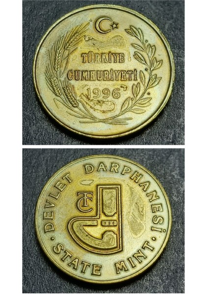 399636856FEF565A4F Darphane Setinden Çıkma 1996 Darphane Jetonu