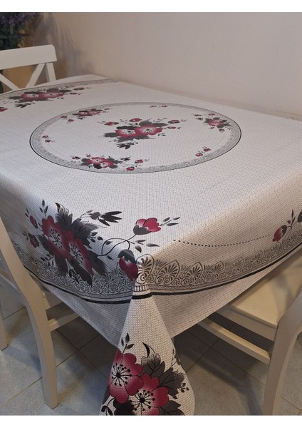 Dora Pano Elyaf Tabanlı Pvc Muşamba - Desenli Silinebilir 140 x 140 Hazır Masa Örtüsü modelleri