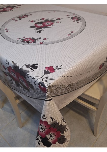 Dora Pano Elyaf Tabanlı Pvc Muşamba - Desenli Silinebilir 140 x 140 Hazır Masa Örtüsü fırsatları