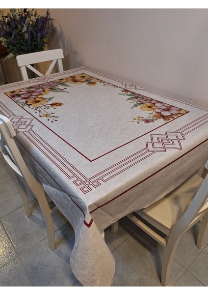 Dora Pano Elyaf Tabanlı Pvc Muşamba - Desenli Silinebilir 120 x 155 Hazır Masa Örtüsü fiyatları