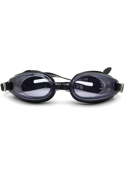 Ayarlanabilir Siyah Yüzücü Gözlüğü ve Kulaklık Seti