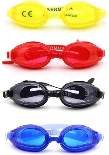 Ayarlanabilir Siyah Yüzücü Gözlüğü ve Kulaklık Seti modelleri