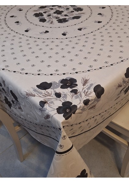 Dora Pano Elyaf Tabanlı Pvc Muşamba - Desenli Silinebilir 155 Yuvarlak Hazır Masa Örtüsü modelleri