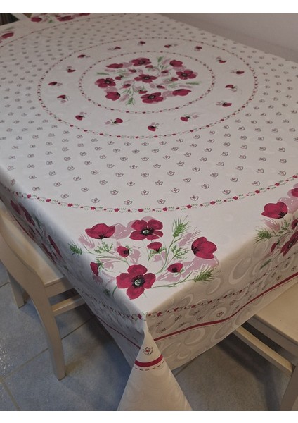 Dora Pano Elyaf Tabanlı Pvc Muşamba - Desenli Silinebilir 155 Yuvarlak Hazır Masa Örtüsü modelleri